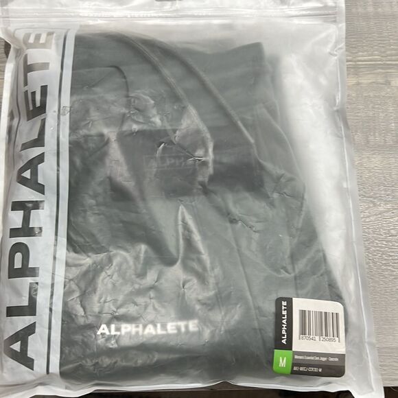 Alphalete concrete GrayEssential Core Jogger pants size Medium NWT - Picture 13 of 13